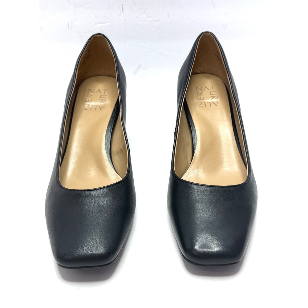 Anne Klein Women's Prima Snip Toe Dress Pumps Black Smooth Size 9.5M NWT/BOX